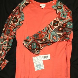 Lularoe randy shirt! Size 2XL.